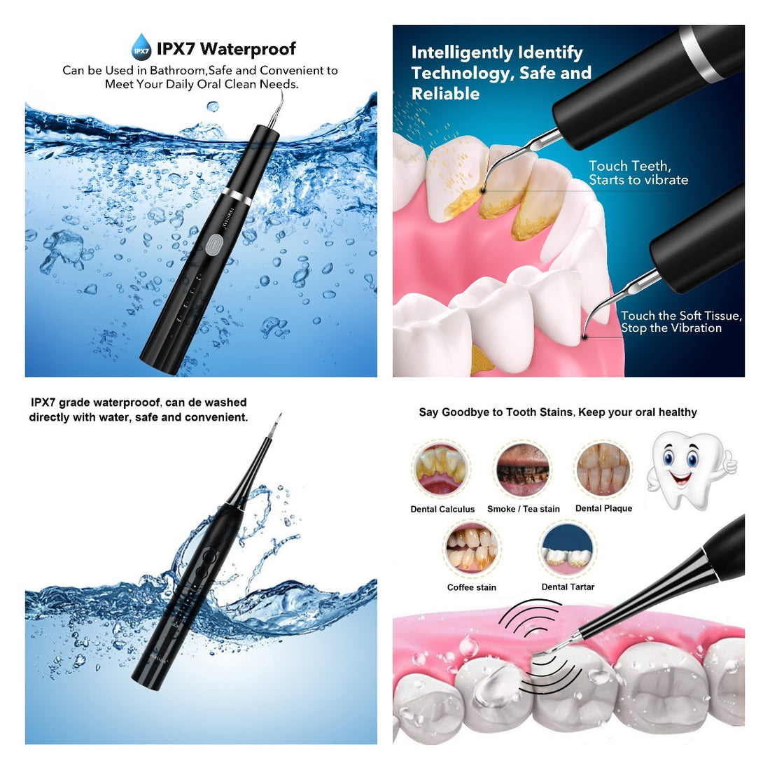 The difference between Ultrasonic Dental Calculus Remover and Electric Dental Calculus Remover