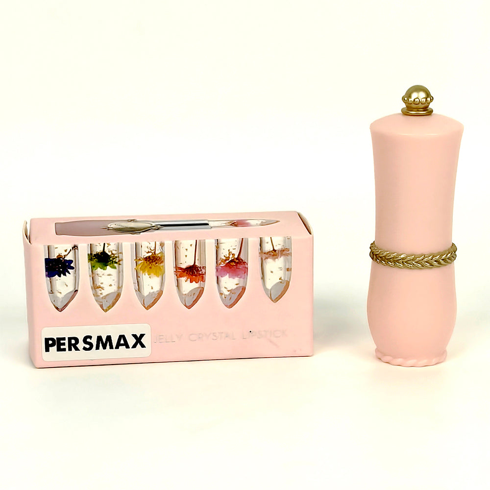 PERSMAX Lip Glosses Jelly Crystal Lipstick Cosmetics