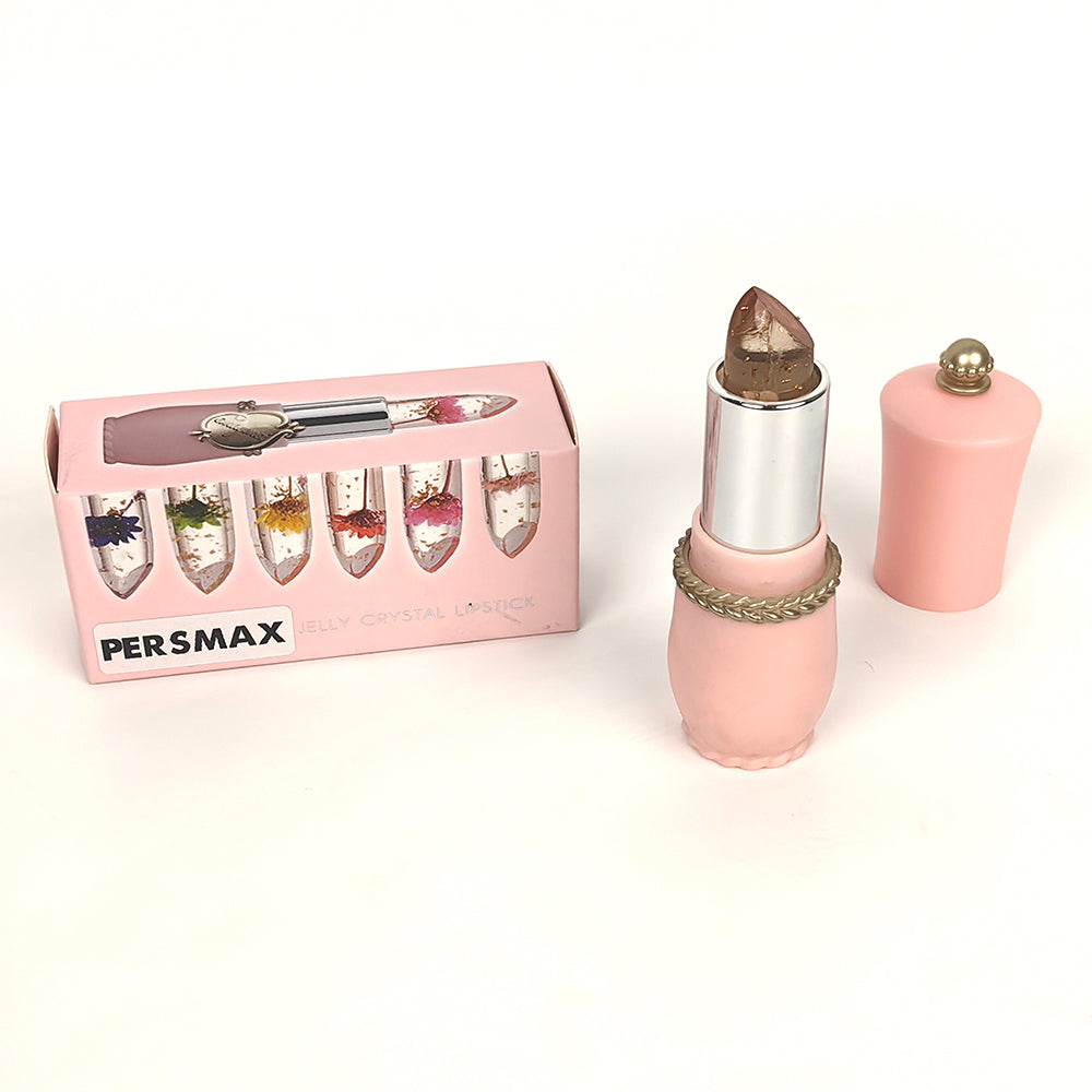 PERSMAX Lip Glosses Jelly Crystal Lipstick Cosmetics
