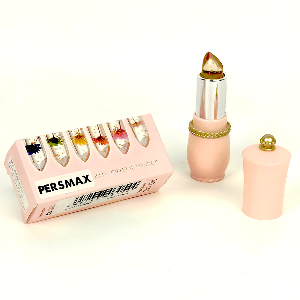PERSMAX Lip Glosses Jelly Crystal Lipstick Cosmetics