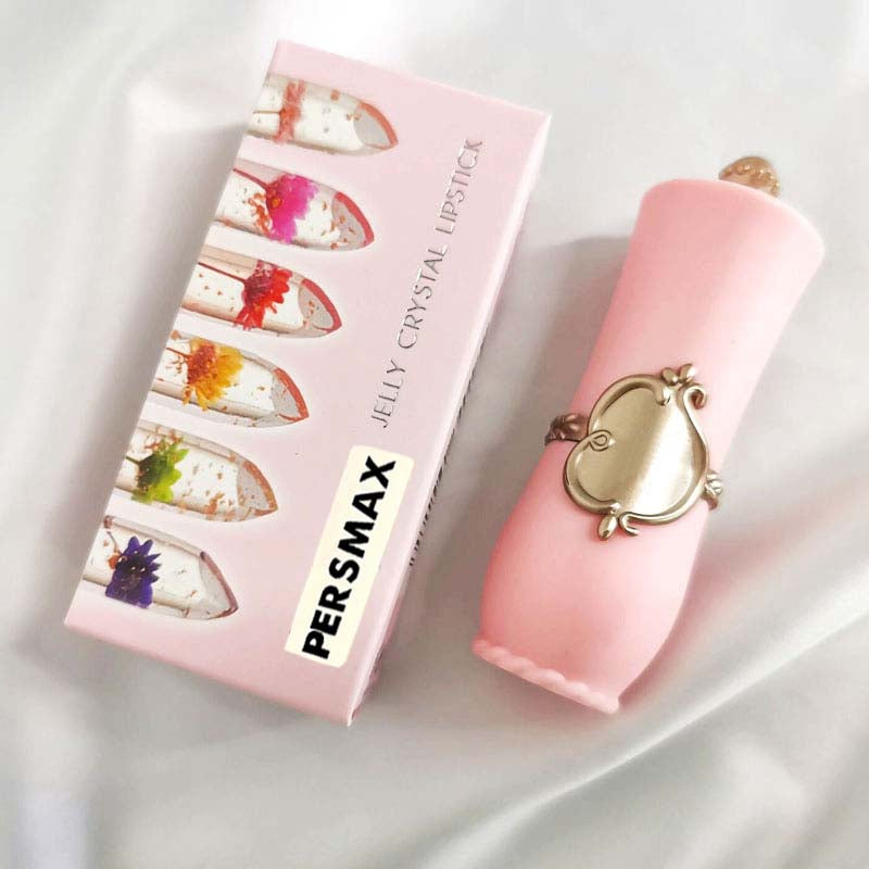 PERSMAX Lip Glosses Jelly Crystal Lipstick Cosmetics