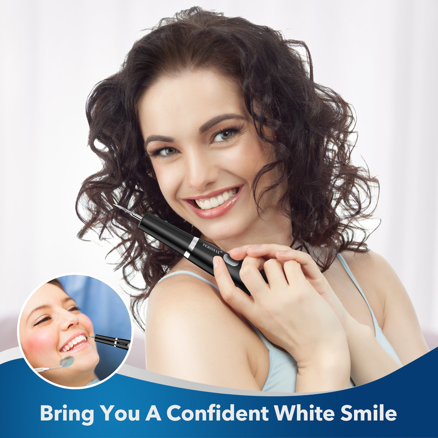Black ultrasonic dental calculus remover
