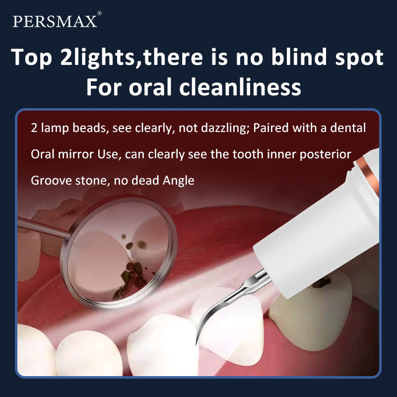 PERSMAX |White High Power Ultrasonic Dental Calculus Remover 1000Ah - PERSMAX