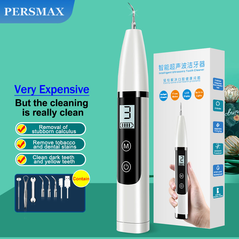 PERSMAX |White High Power Ultrasonic Dental Calculus Remover 2500Ah - PERSMAX