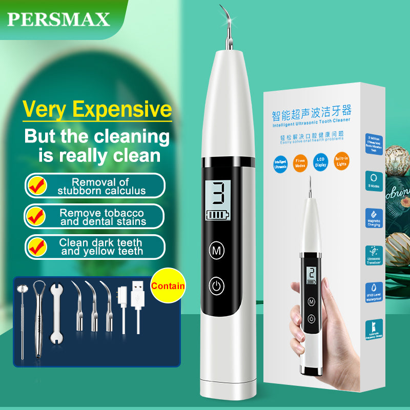 PERSMAX |White High Power Ultrasonic Dental Calculus Remover 2500Ah - PERSMAX