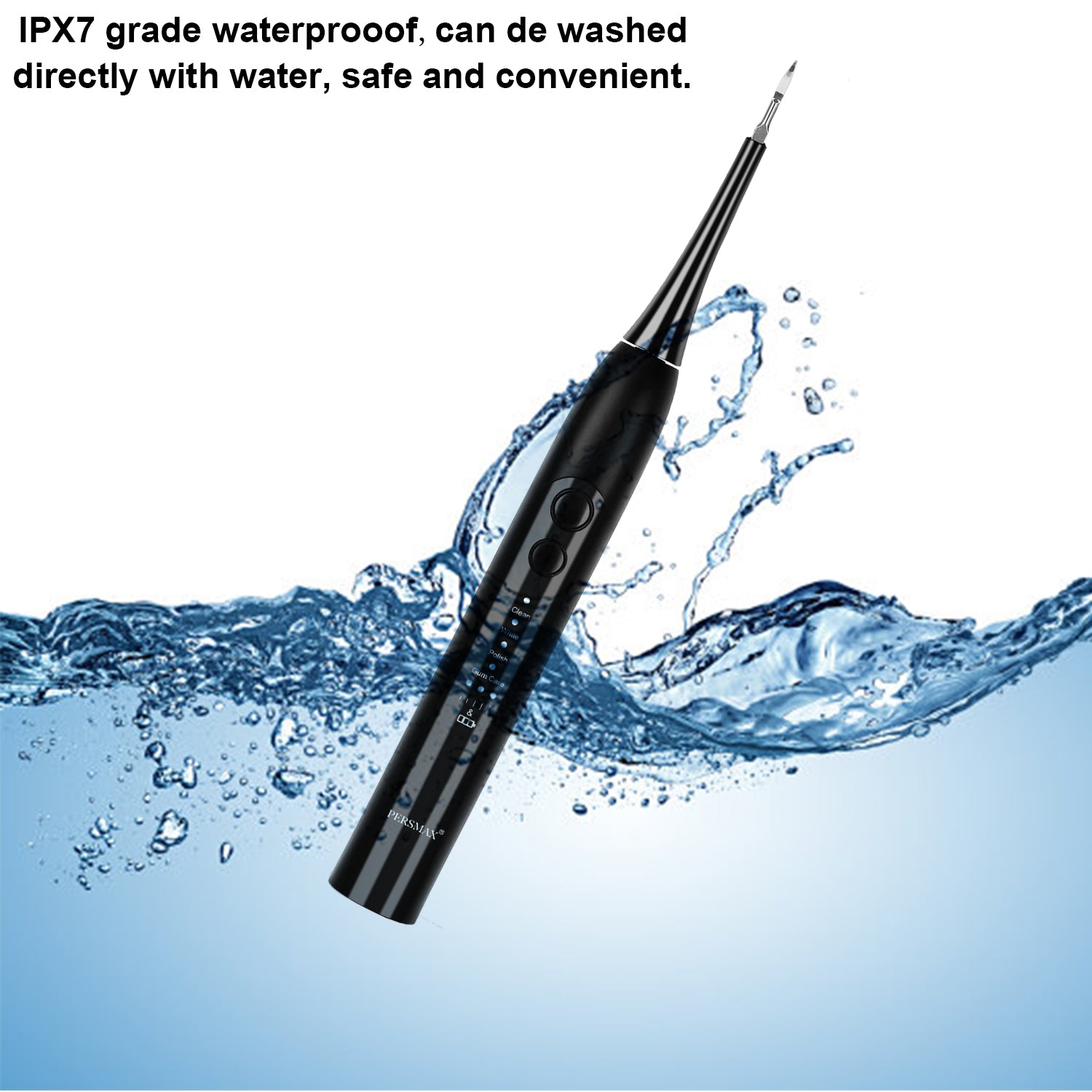 black electric dental calculus remover