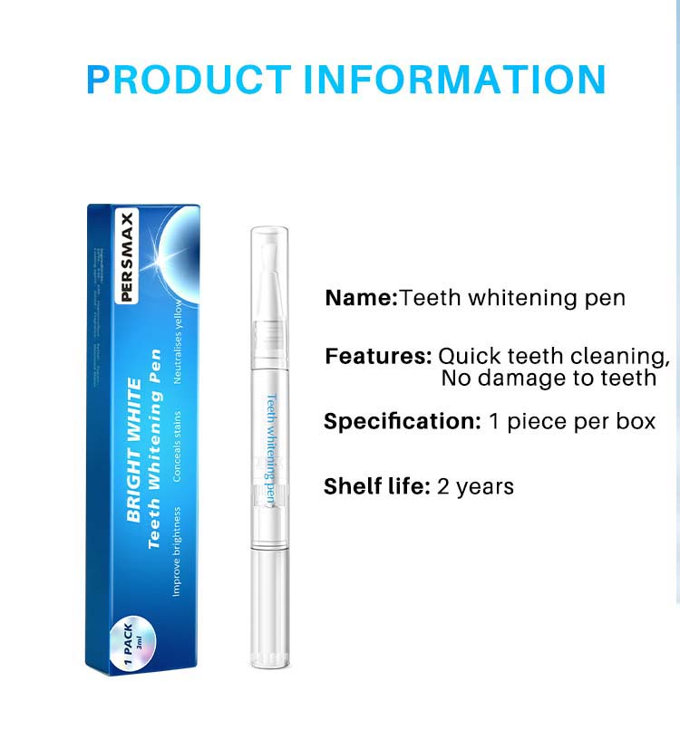 PERSMAX Teeth Whitening Pen Dental bleaching gels Dentifrices Preparations for cleaning dentures