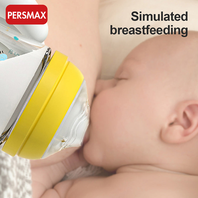 PERSMAX Nursing bottles - Glass anti-choking bottle - PERSMAX