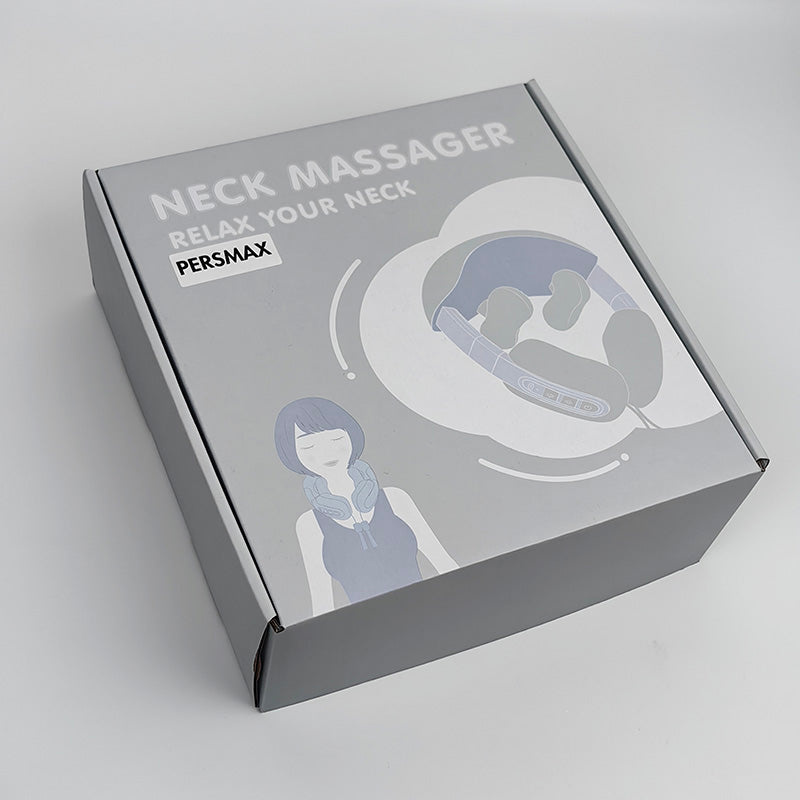 PERSMAX Massage apparatus with Smart Hot Compressmassage Head, Grey - PERSMAX