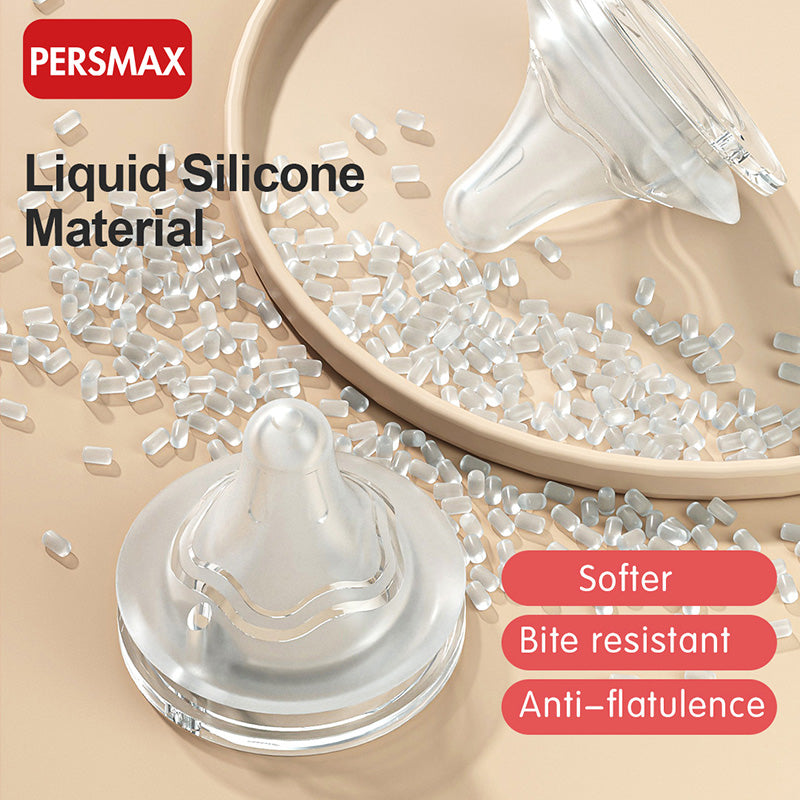 PERSMAX Nursing bottles - Glass anti-choking bottle - PERSMAX