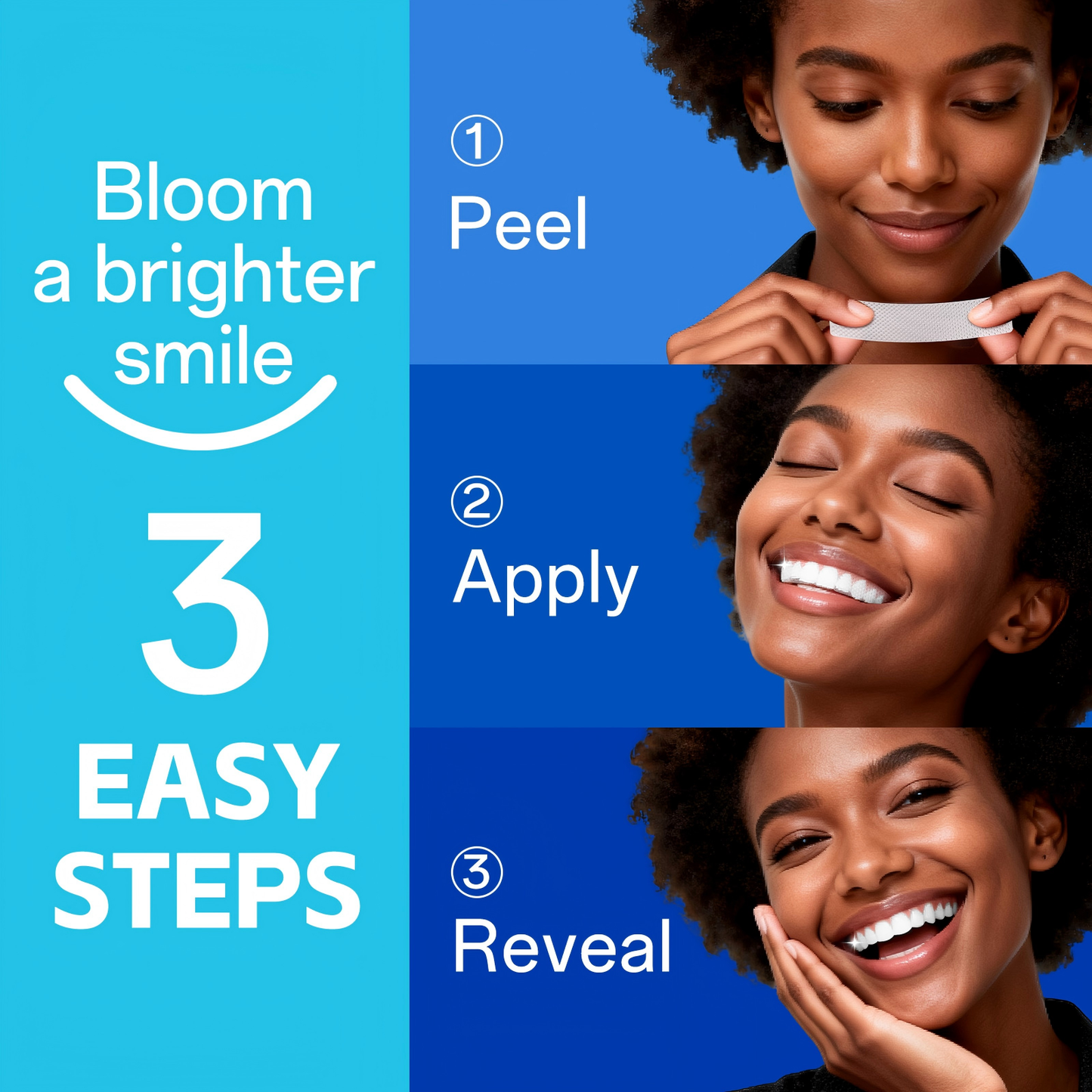 PERSMAX Teeth Whitening Strips – Professional Dentist Approved, Gum-Safe Formula, 28 Non-Slip Strips Kit, 14 Treatment, Pain-Free Express Whitening in 30 Min, Easy to Use for Bright Smile