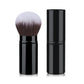 PERSMAX Cosmetic brushes Portable brush telescopic design loose powder brush blush brush foundation brush soft bristles multifunctional travel