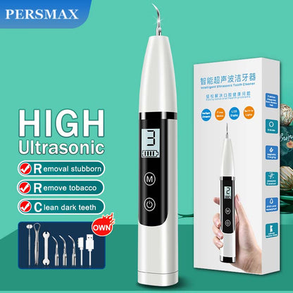 PERSMAX |White High Power Ultrasonic Dental Calculus Remover 2500Ah - PERSMAX