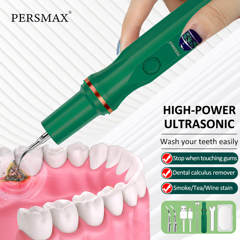 PERSMAX |Green High Power Ultrasonic Dental Calculus Remover 1000Ah - PERSMAX