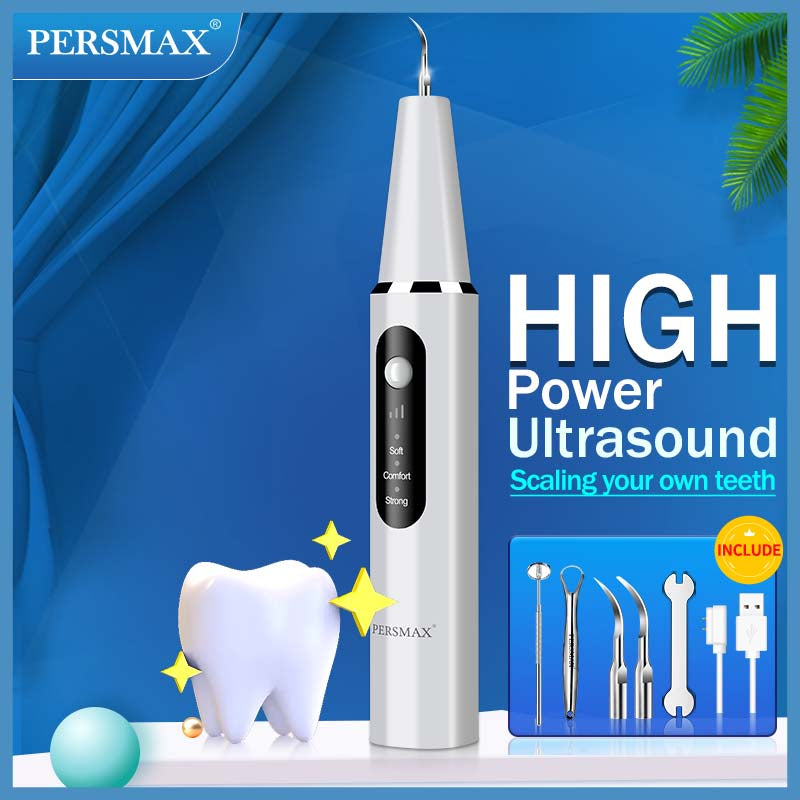 PERSMAX |White High Power Ultrasonic Dental Calculus Remover 800Ah - PERSMAX