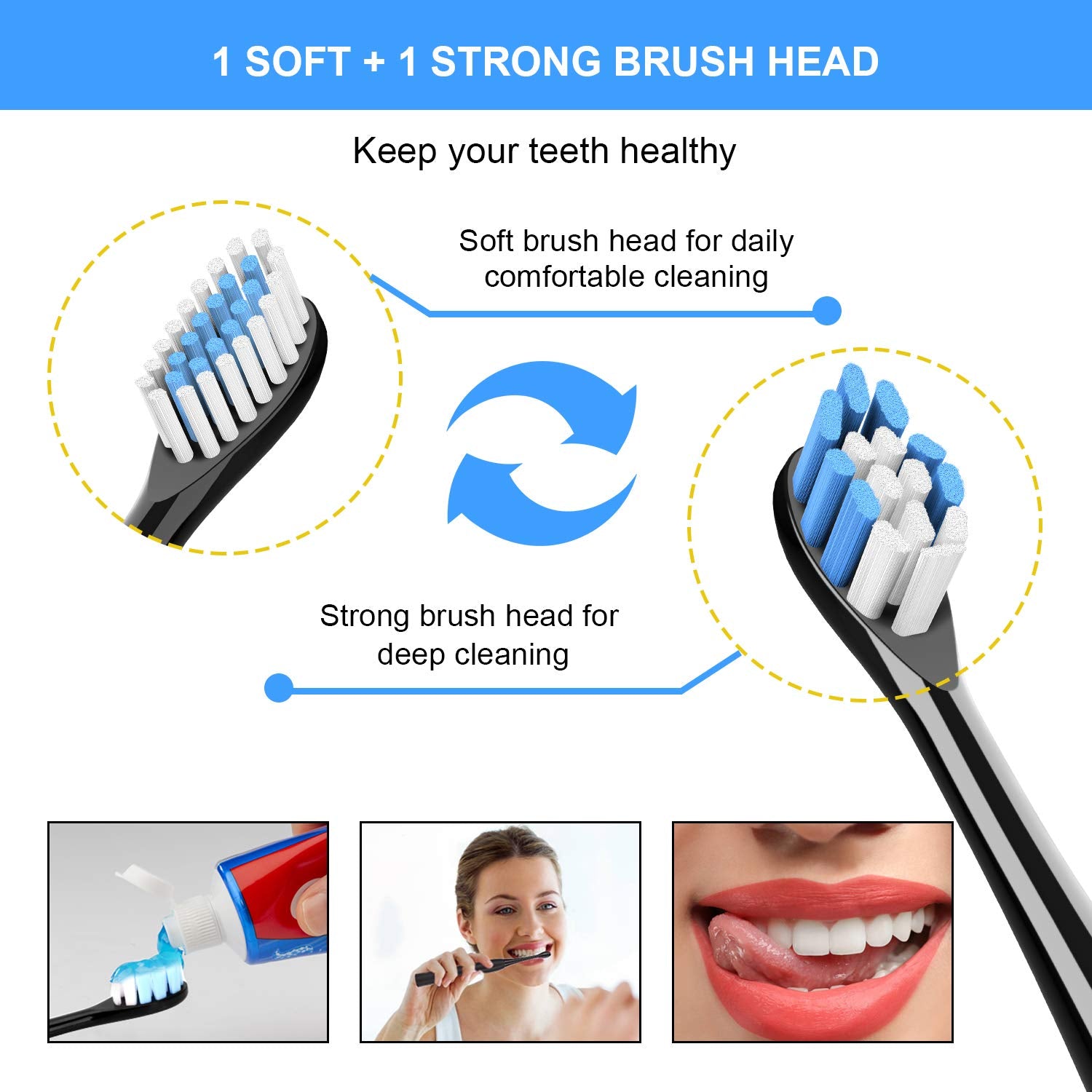 Replacement Tooth Brush Heads